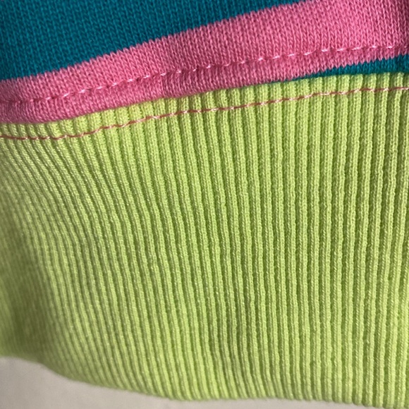 Striped Dropped Shoulder Crew Slouchy Pull Over Top Nwt. - Picture 10 of 11